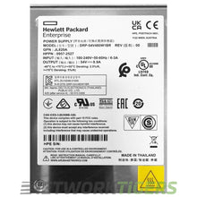 Cargar imagen en el visor de la galería, NEW HPE Aruba JL820A CX 4100i Series PoE 54VDC 480W 100-240VAC DIN Power Supply
