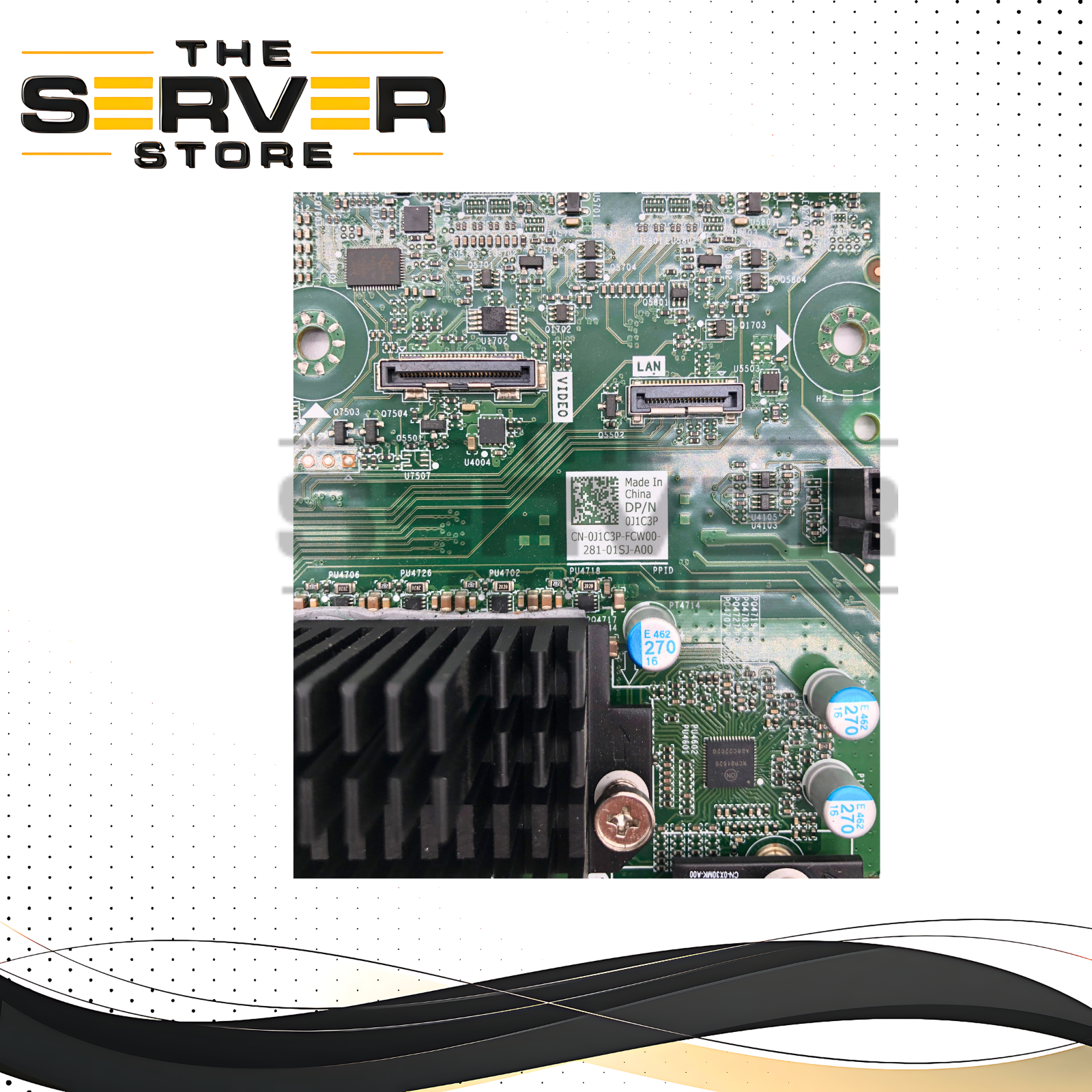 Dell Optiplex 5490 All-in-One (AIO) Desktop Motherboard / System Board. P/N: J1C3P, 0J1C3P.