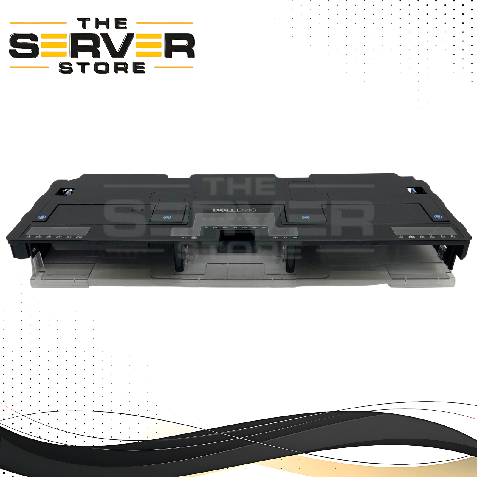 Dell EMC PowerEdge R740 / R740xd GPU Configuration CPU & Memory Cooling Baffle / Air Shroud. P/N: RFFDP, 0RFFDP.