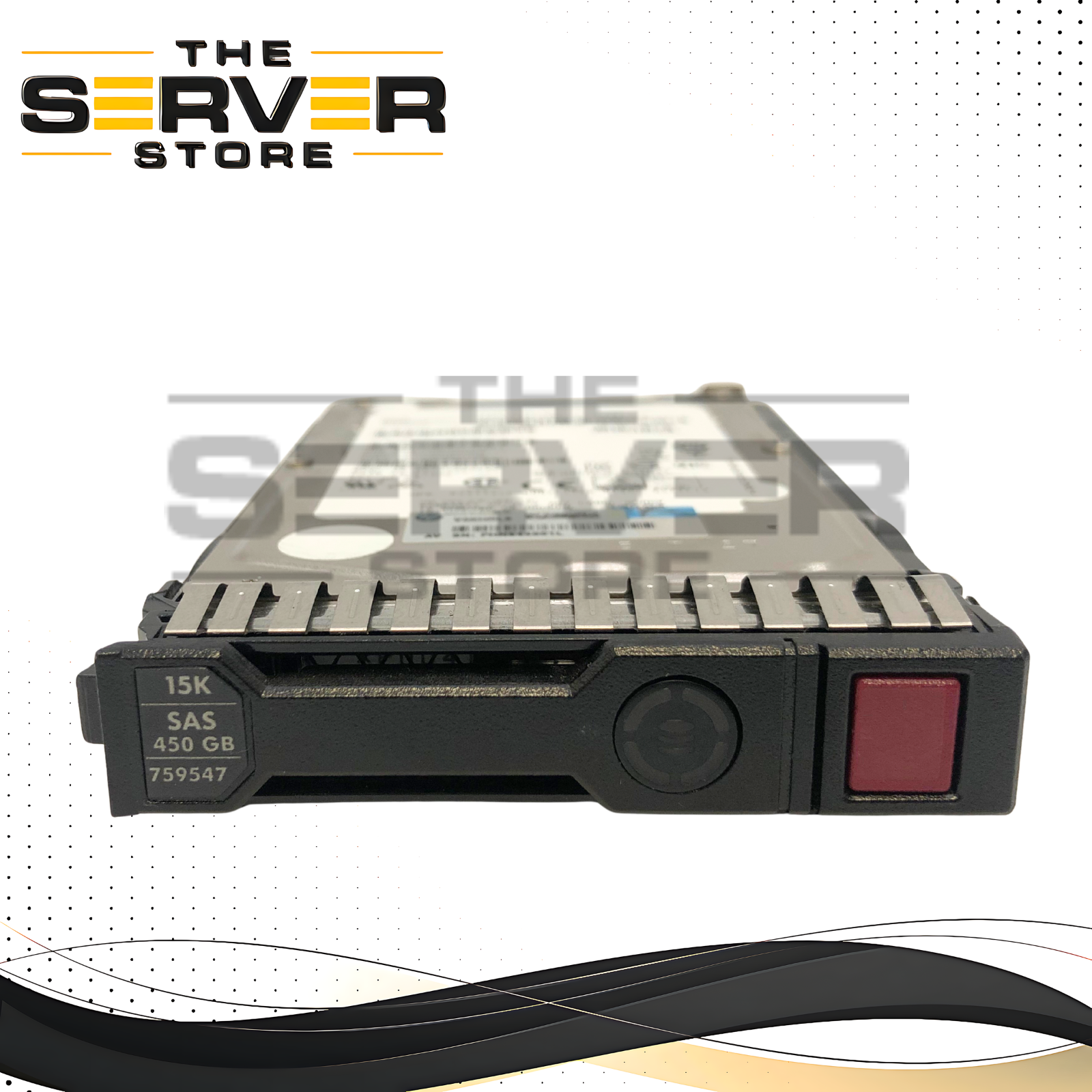 HPE 450GB 15K 12G SAS 2.5" SFF Enterprise HDD W/Tray 744995-002 EH0450JDXBB