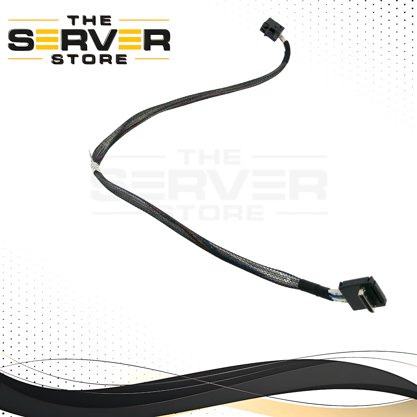 Dell PowerEdge R440 Internal SAS RAID Cable for 8-Bay 2.5" SFF Backplane. OEM by Amphenol. P/N: GPPHP, 0GPPHP.