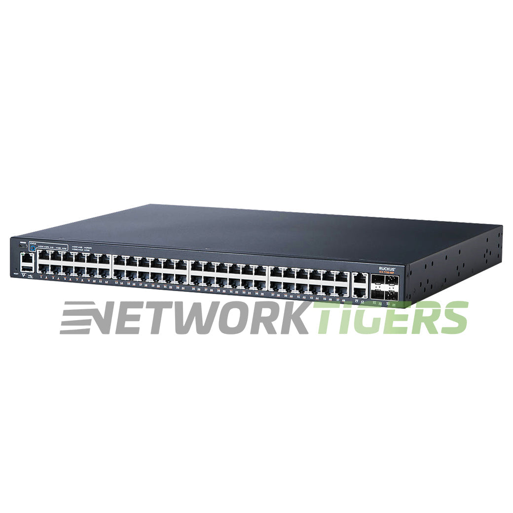 Ruckus ICX7150-48P-4X1G Brocade ICX 7150 48x 1GB PoE+ RJ45 4x 1GB SFP Switch