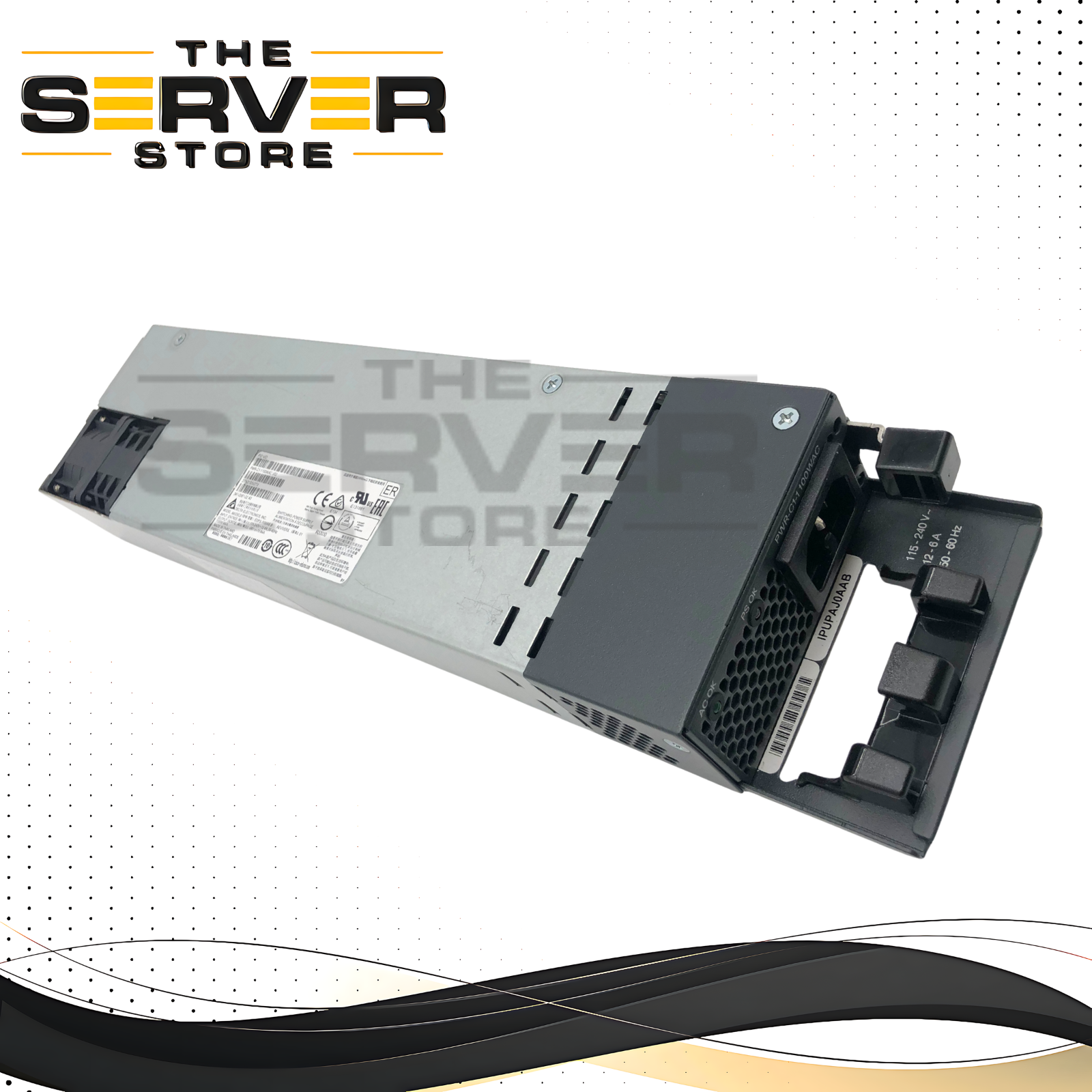 Cisco Catalyst 3850 1100W AC Hot-Swap Power Supply PWR-C1-1100WAC 341-0561-02