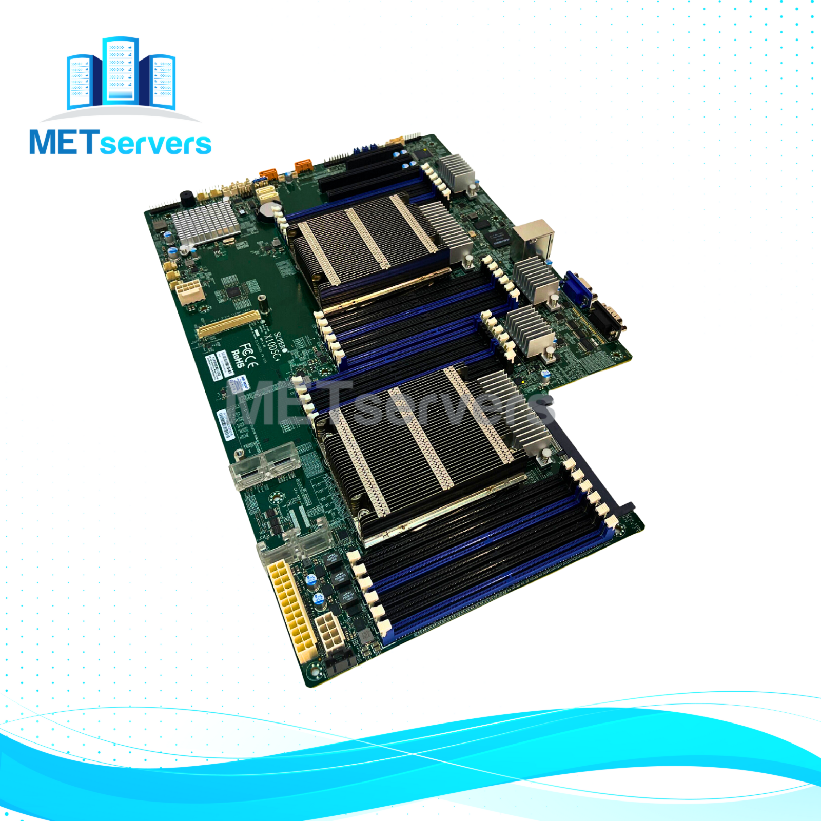 Super Micro Motherboard Dual socket R3 (LGA 2011) (For SuperServer Only) (X10DSC)