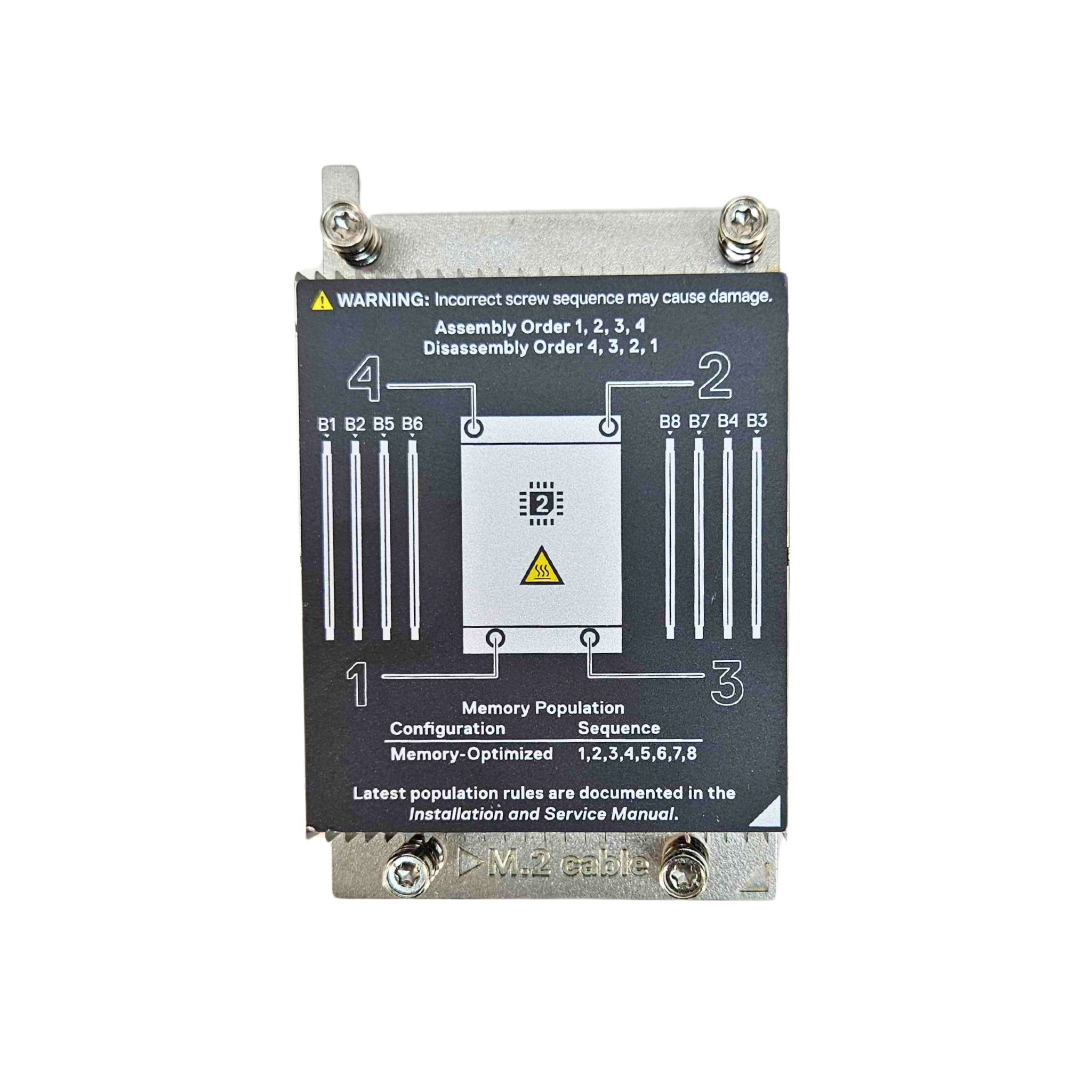 Heatsink CPU2 C6525 (PP3JY)