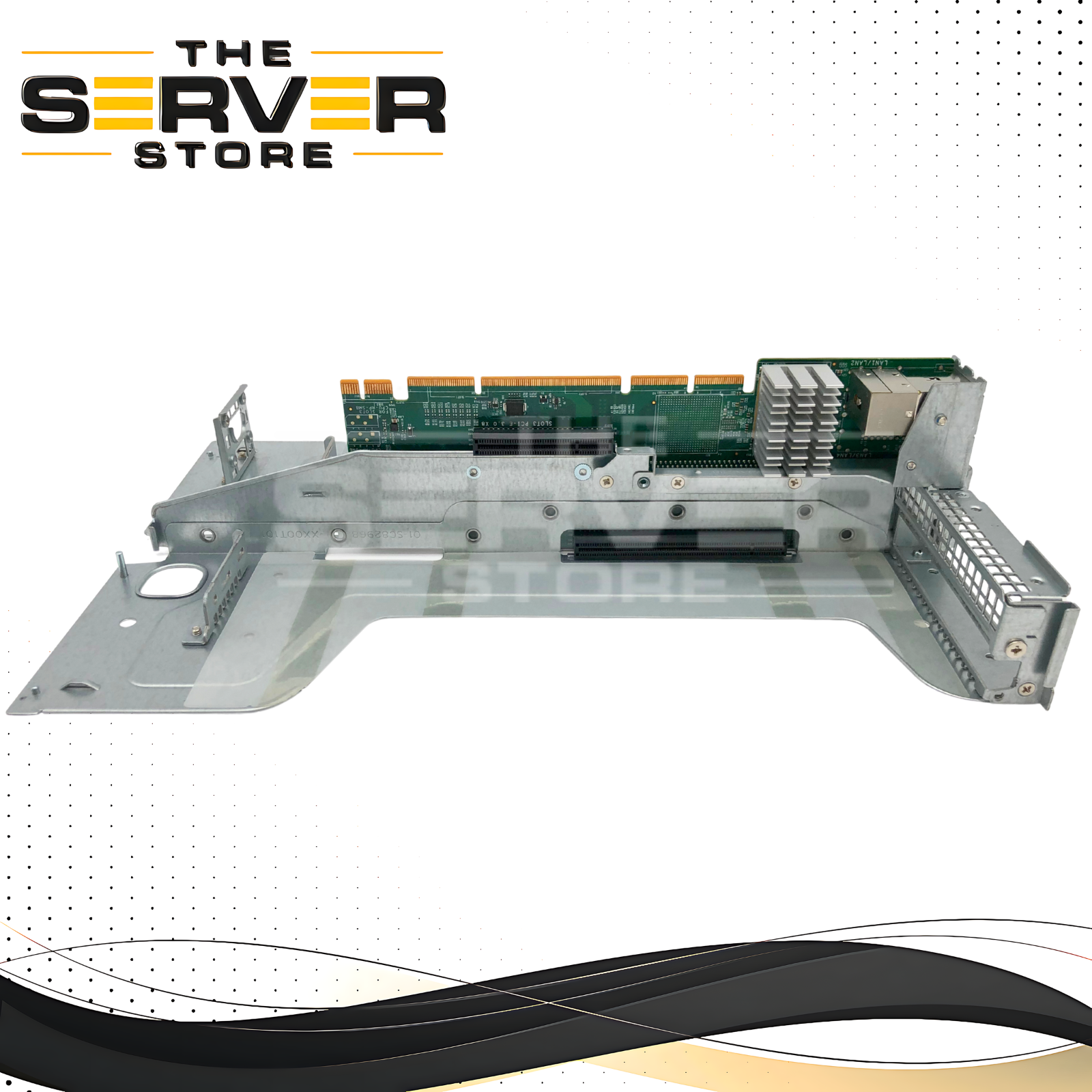 Supermicro 2U Intel X540 Ultra Riser Card with Dual-Port 10GBase-T (RJ45) Network Ports, for Slot 2 (CPU2). P/N: AOC-2UR68-I2XT.
