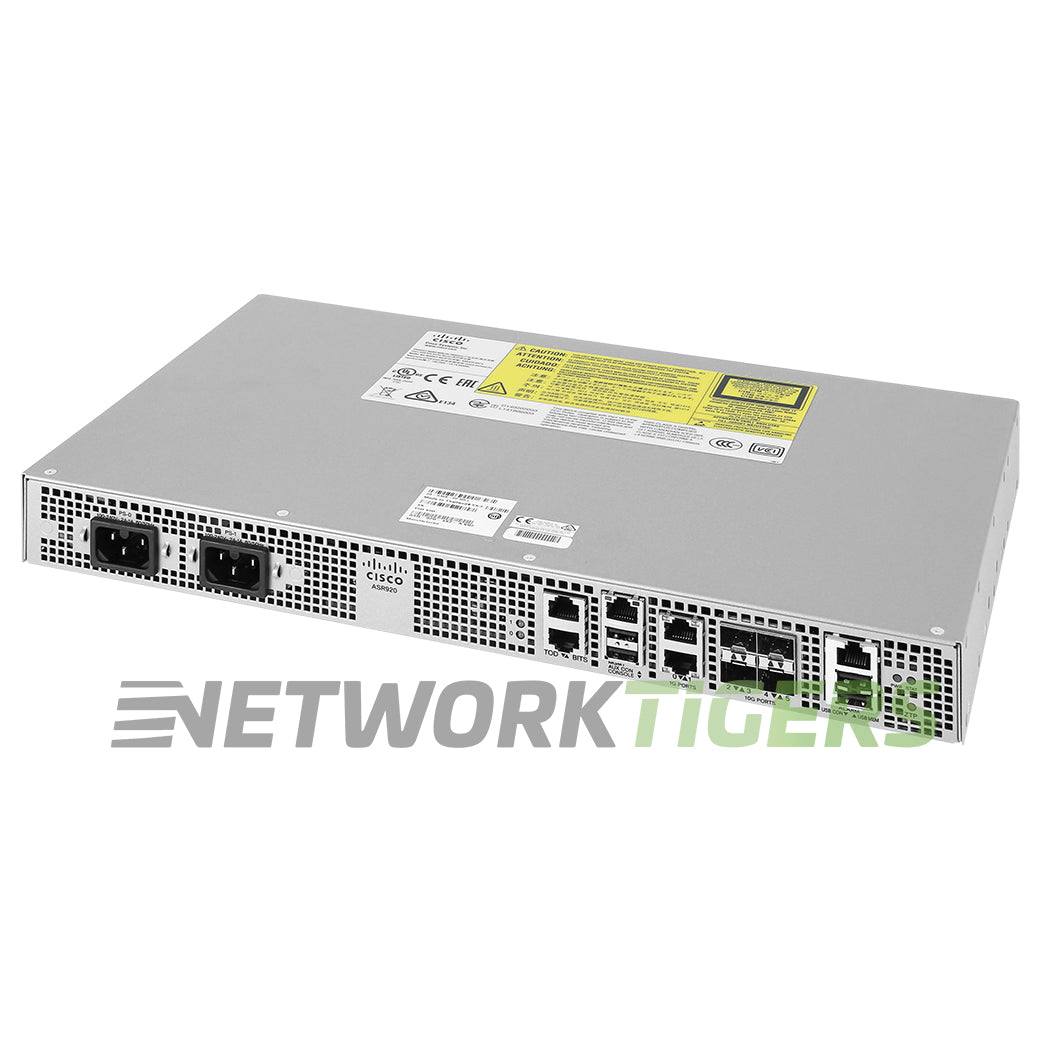 Cisco ASR-920-4SZ-A 2x 1GB RJ45 4x 10GB SFP+ AC Router Adv Metro IP Access
