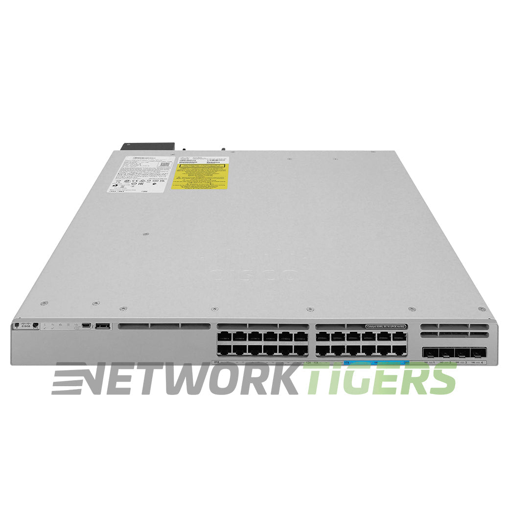 NEW Cisco C9300L-24UXG-4X-A 24x 1GB UPoE RJ45 (8x MultiGB) 4x SFP+ Switch
