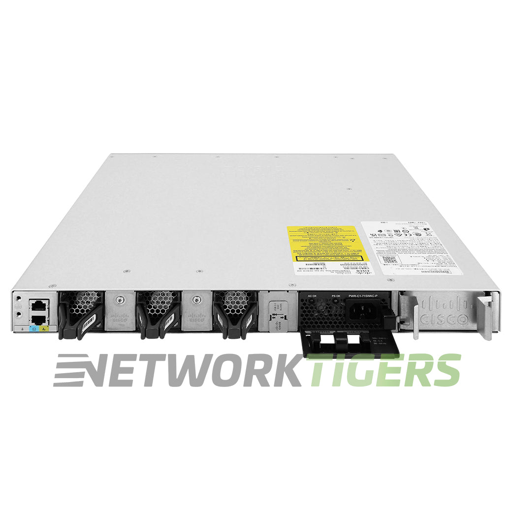 NEW Cisco C9300L-48PF-4G-A 48x 1GB Full PoE+ RJ45 4x 1GB SFP Switch