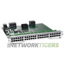 Cargar imagen en el visor de la galería, NEW Cisco C9400-LC-48P Catalyst 9400 48x 1GB PoE+ RJ45 Switch Line Card
