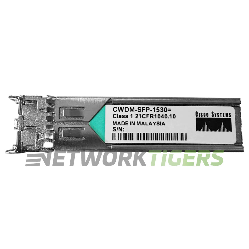 Cisco CWDM-SFP10G-1530 10GB BASE-CWDM 1530nm SMF SFP+ Transceiver