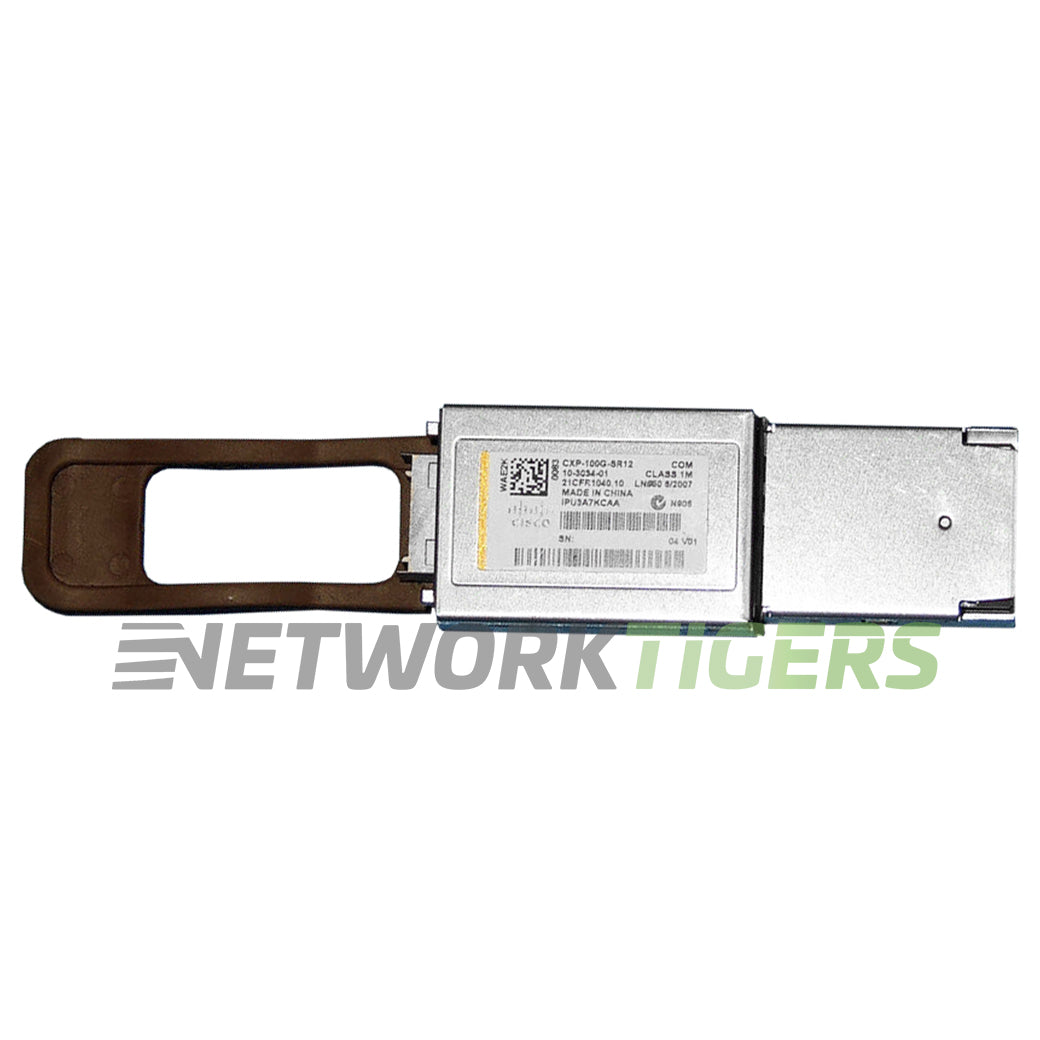 NEW Cisco CXP-100G-SR12 100GB BASE-SR10 850nm MMF CXP Transceiver