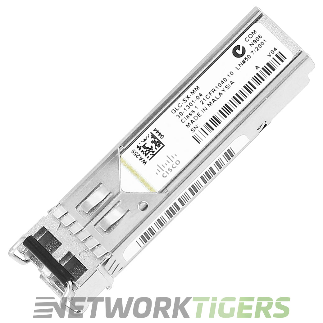 NEW Cisco GLC-SX-MM 1GB BASE-SX 850nm MMF LC SFP Transceiver (Without DOM)