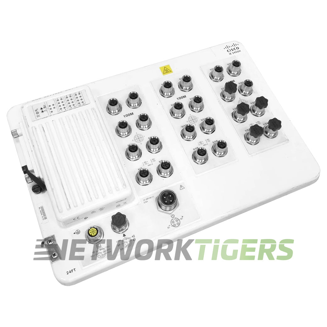 Cisco IE-3400H-24T-A Catalyst IE3400 Heavy Duty Series 24x 1GB M12 Switch