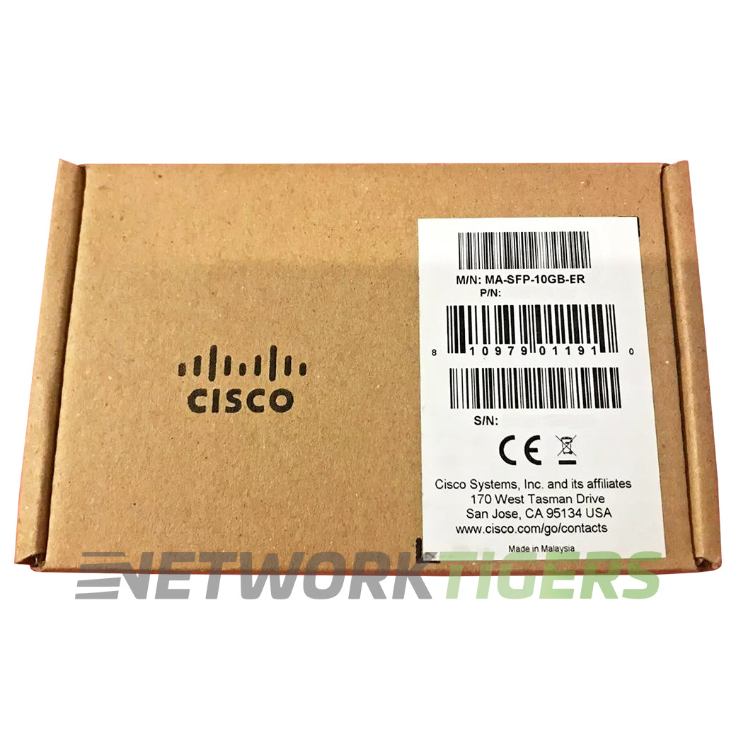 NEW Cisco Meraki MA-SFP-10GB-ER 10GB BASE-ER 1550nm SMF SFP+ Transceiver