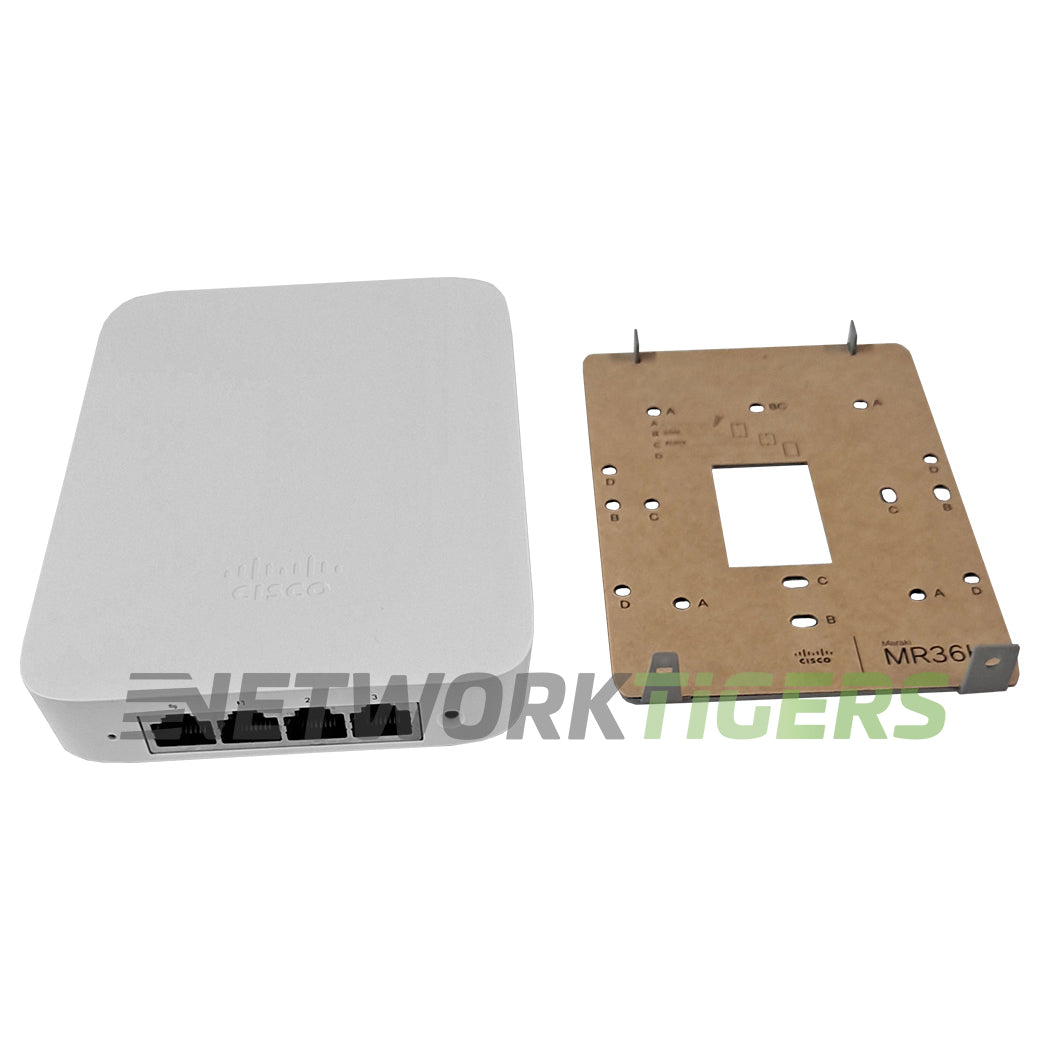 NEW Cisco Meraki MR36H-HW Dual-Band 802.11ax 2x2:2 Wall Switch Unclaimed WAP