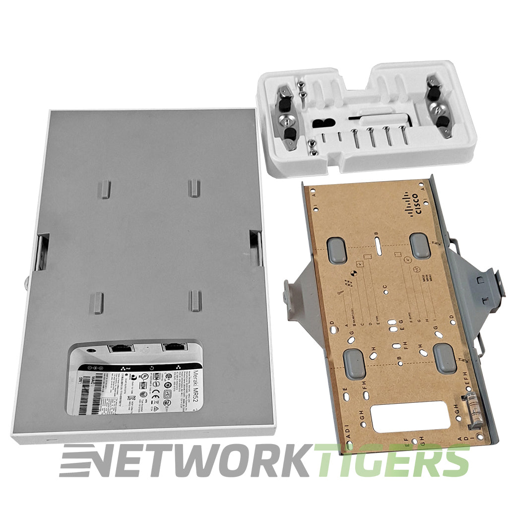 NEW Cisco Meraki MR52-HW Quad-Radio 4x4 802.11ac Wave 2 MU-MIMO Unclaimed WAP