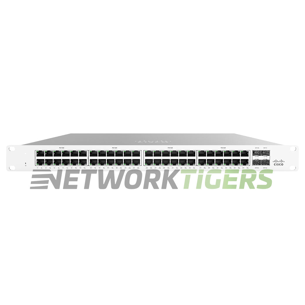 Cisco Meraki MS120-48-HW 48x 1GB RJ45 4x 1GB SFP Unclaimed Switch
