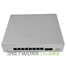 Carregar imagem no visualizador da galeria, Cisco Meraki MS120-8FP-HW 8x 1GB PoE+ RJ45 2x 1GB SFP Unclaimed Switch
