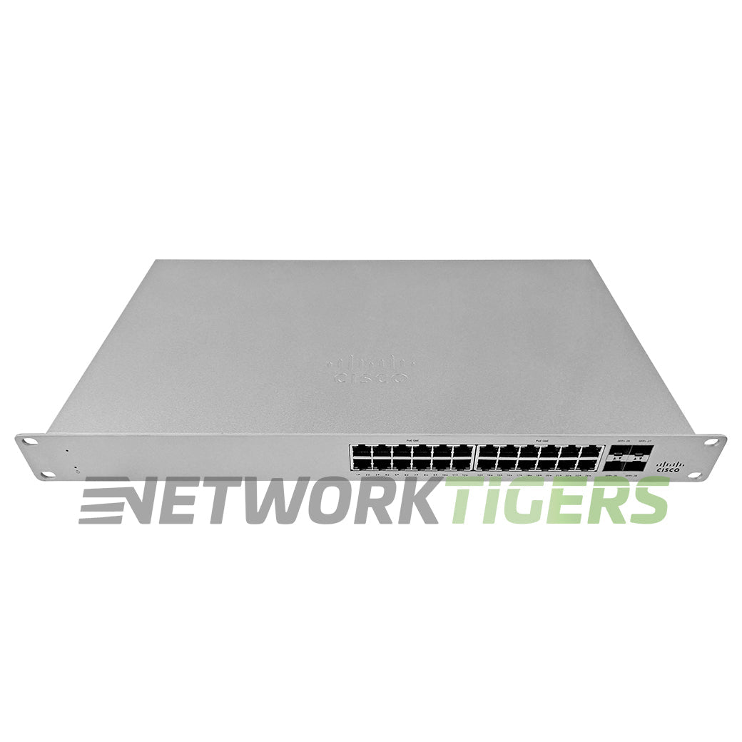 Cisco Meraki MS125-24P-HW 24x 1GB PoE+ RJ45 4x 10GB SFP+ Unclaimed Switch