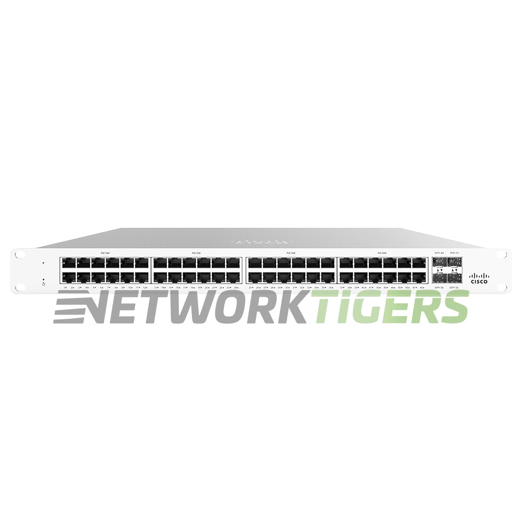 NEW Cisco Meraki MS125-48-HW 48x 1GB RJ45 4x 10GB SFP+ Unclaimed Switch