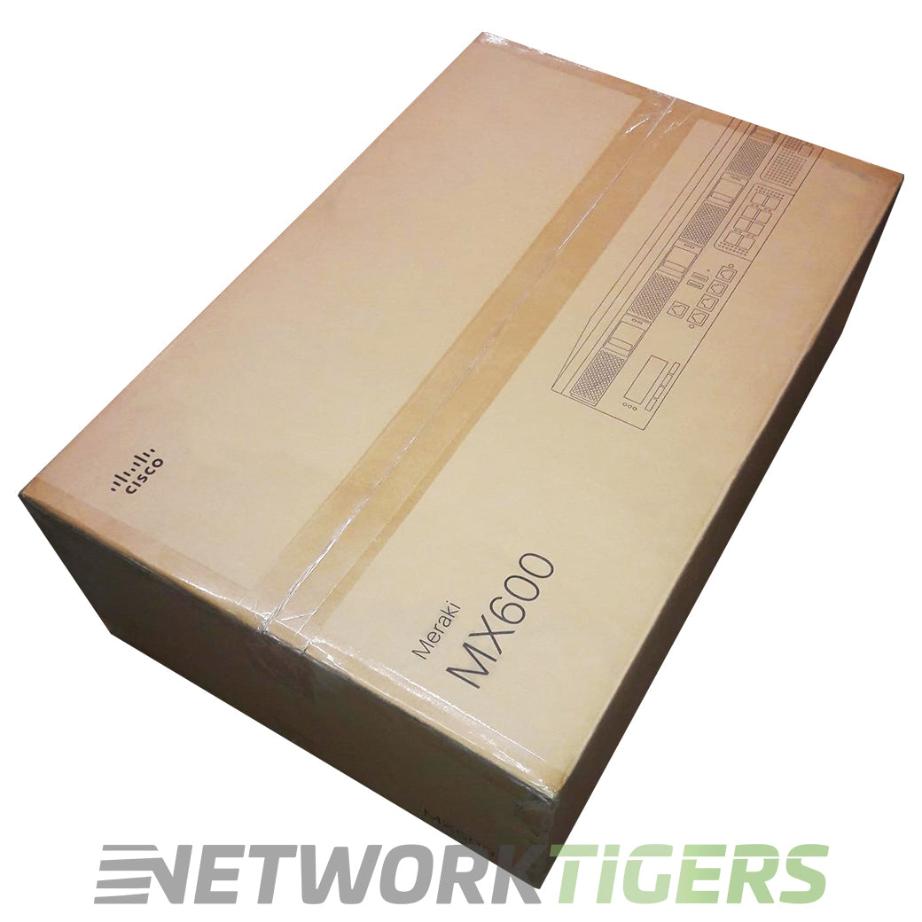 NEW Cisco Meraki MX600-HW MX Series 2 Gbps 4x 1GB RJ45 Unclaimed Firewall
