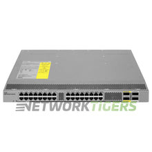 Cargar imagen en el visor de la galería, NEW Cisco N2K-C2332TQ 32x 10GB Copper 4x 40GB QSFP+ F-B Air Fabric Extender

