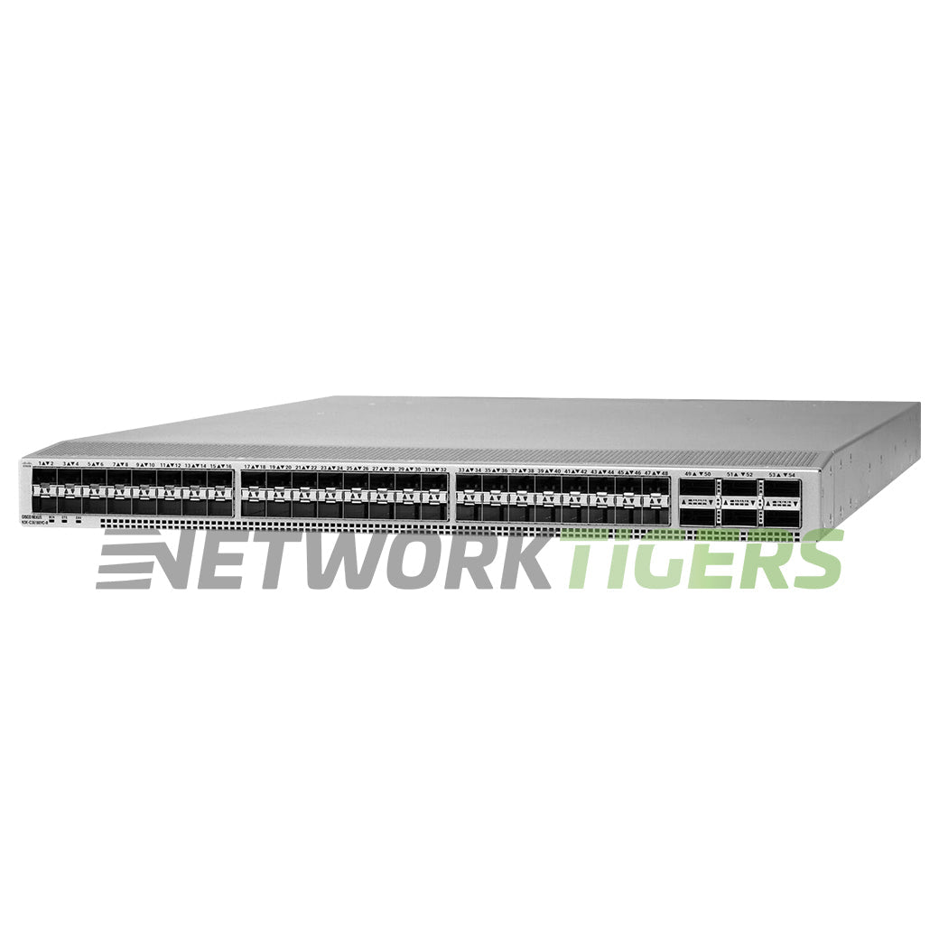 NEW Cisco N3K-C36180YC-R 48x 25GB SFP+ 6x 100GB QSFP28 Front-to-Back Air Switch