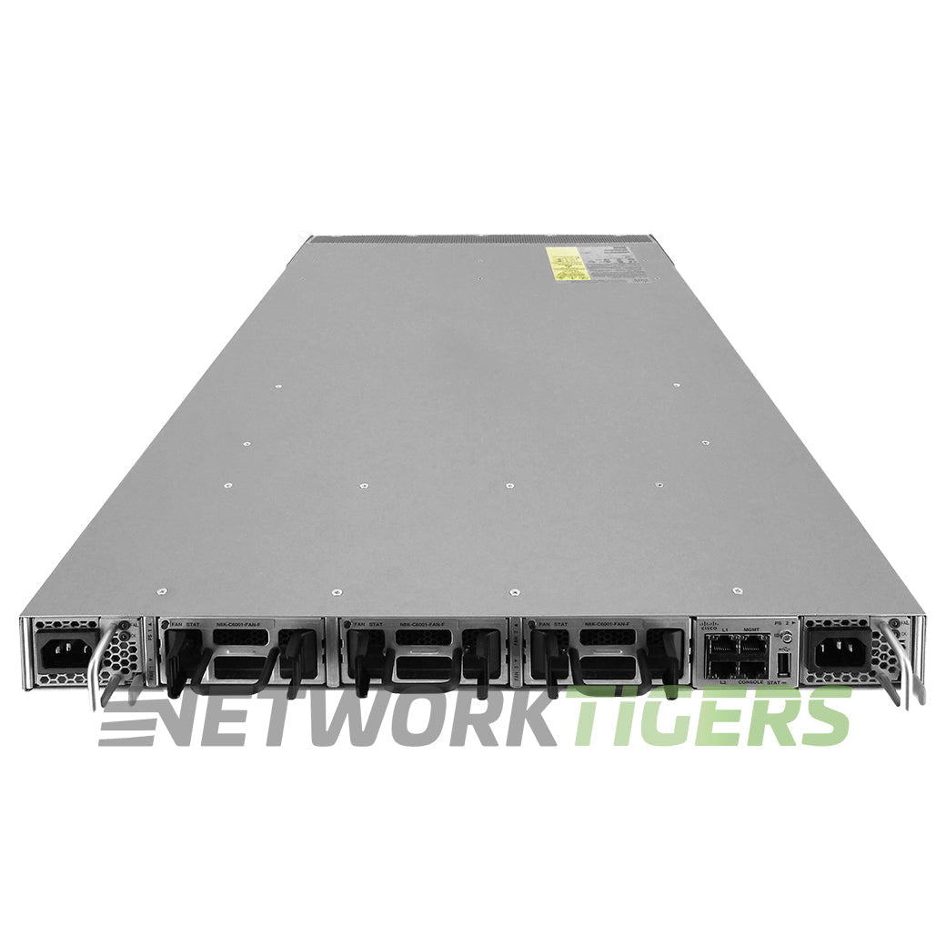 Cisco N6K-C6001-64T 48x 10GB Copper 4x 40GB QSFP Back-to-Front Airflow Switch