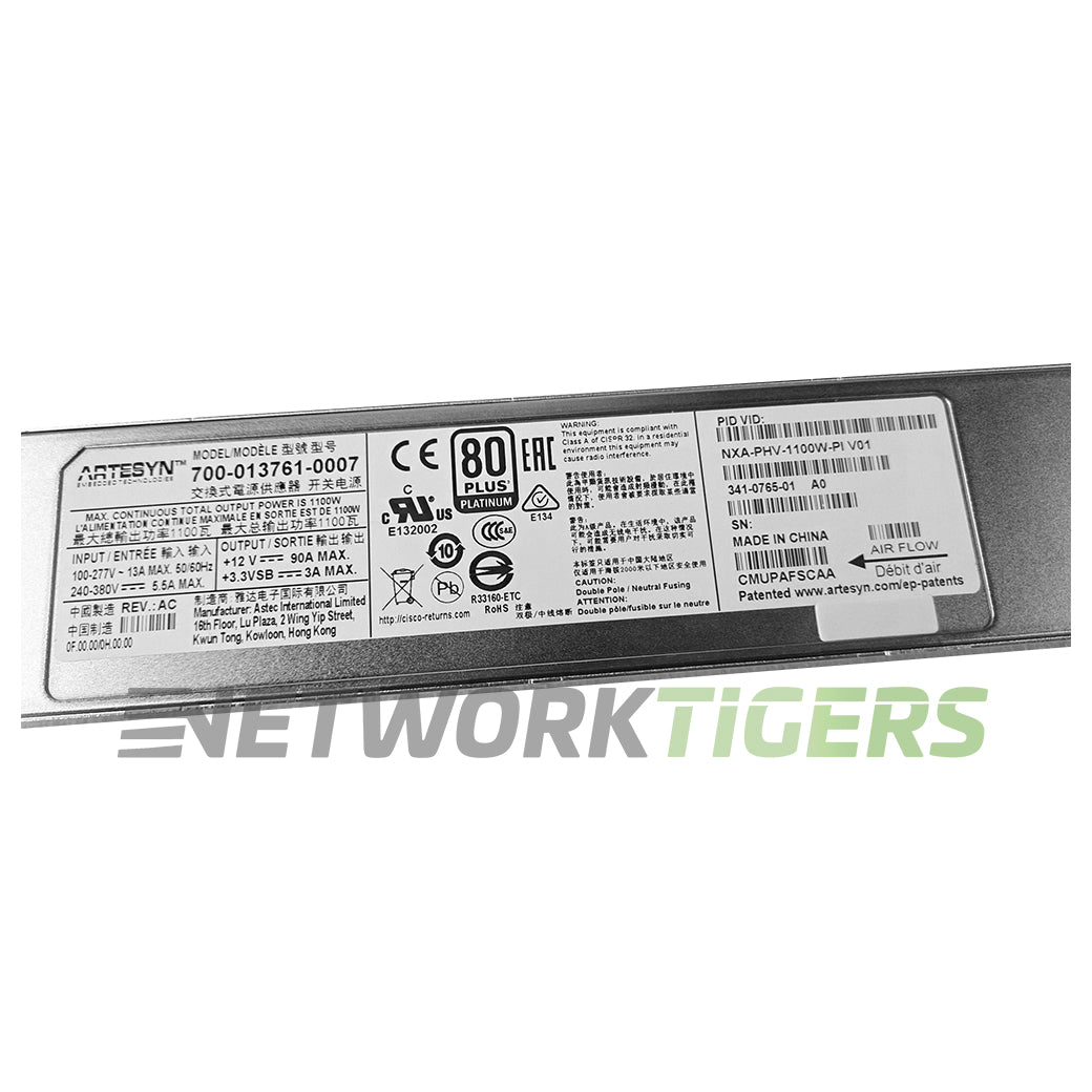 NEW Cisco NXA-PHV-1100W-PE 1100W AC Platinum HV-AC-DC Back-to-Front Airflow PSU