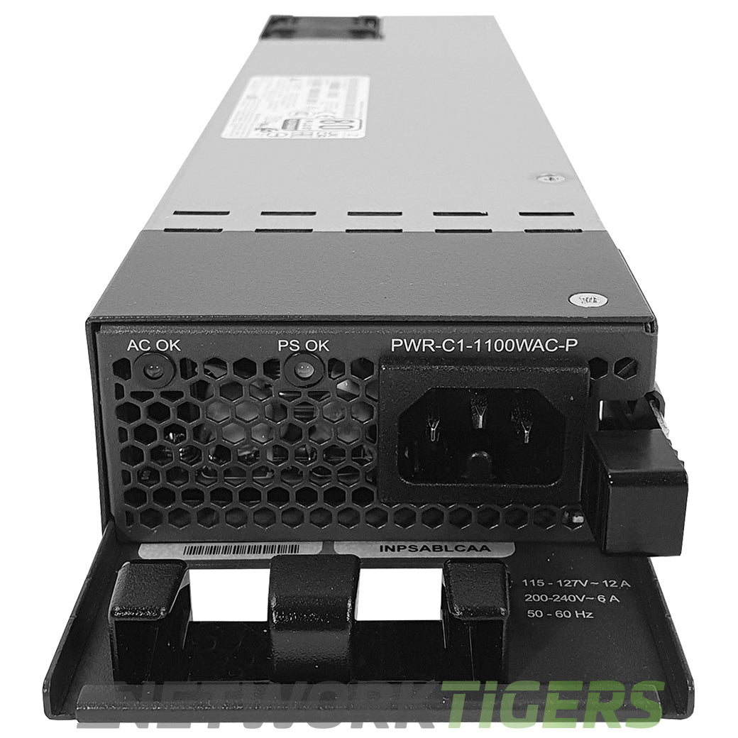 Cisco PWR-C1-1100WAC Catalyst 9300 Series 1100W AC Switch Power Supply