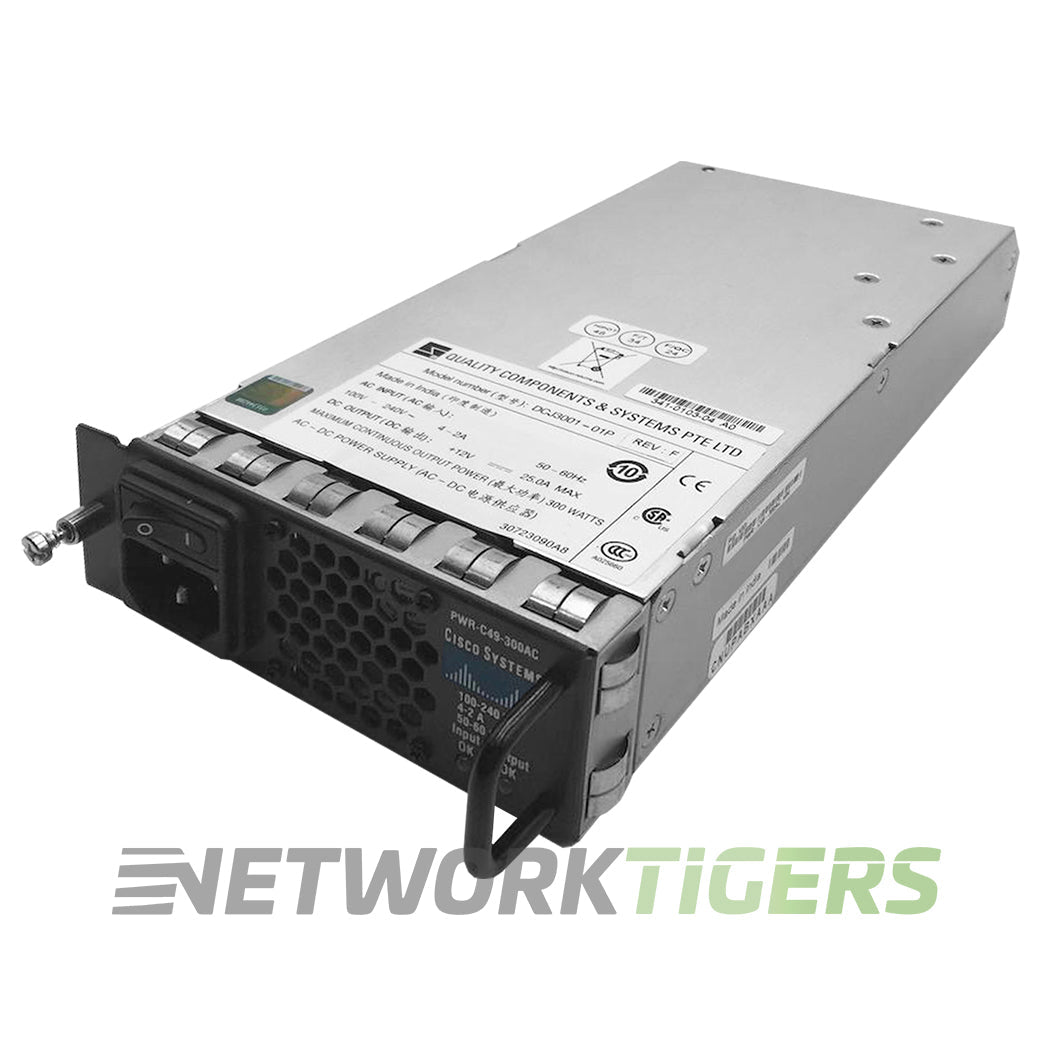 NEW Cisco PWR-C49-300AC Catalyst 4900 Series 300W AC Switch Power Supply