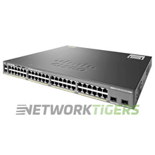 Carregar imagem no visualizador da galeria, NEW Cisco WS-C2960XR-48TD-I Catalyst 2960XR 48x 1GB RJ45 2x 10GB SFP+ Switch
