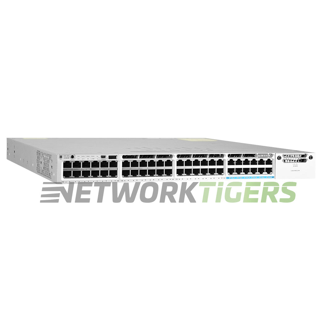 Cisco WS-C3850-48UW-S 48x 1GB UPoE RJ45 1x Module Slot IPB Switch w/ 5x APL