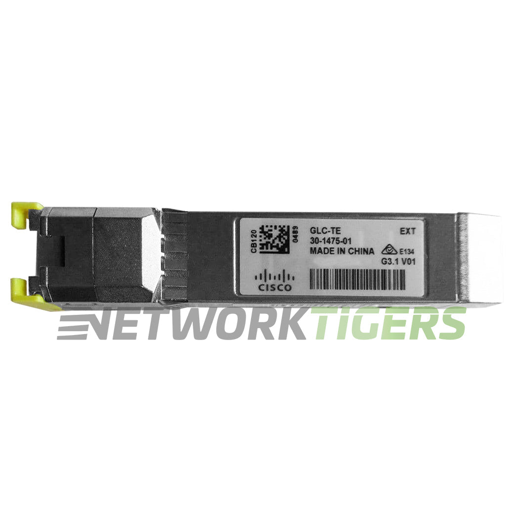 Cisco GLC-TE 1GB BASE-T Cat 6/7/8 Optical SFP Transceiver