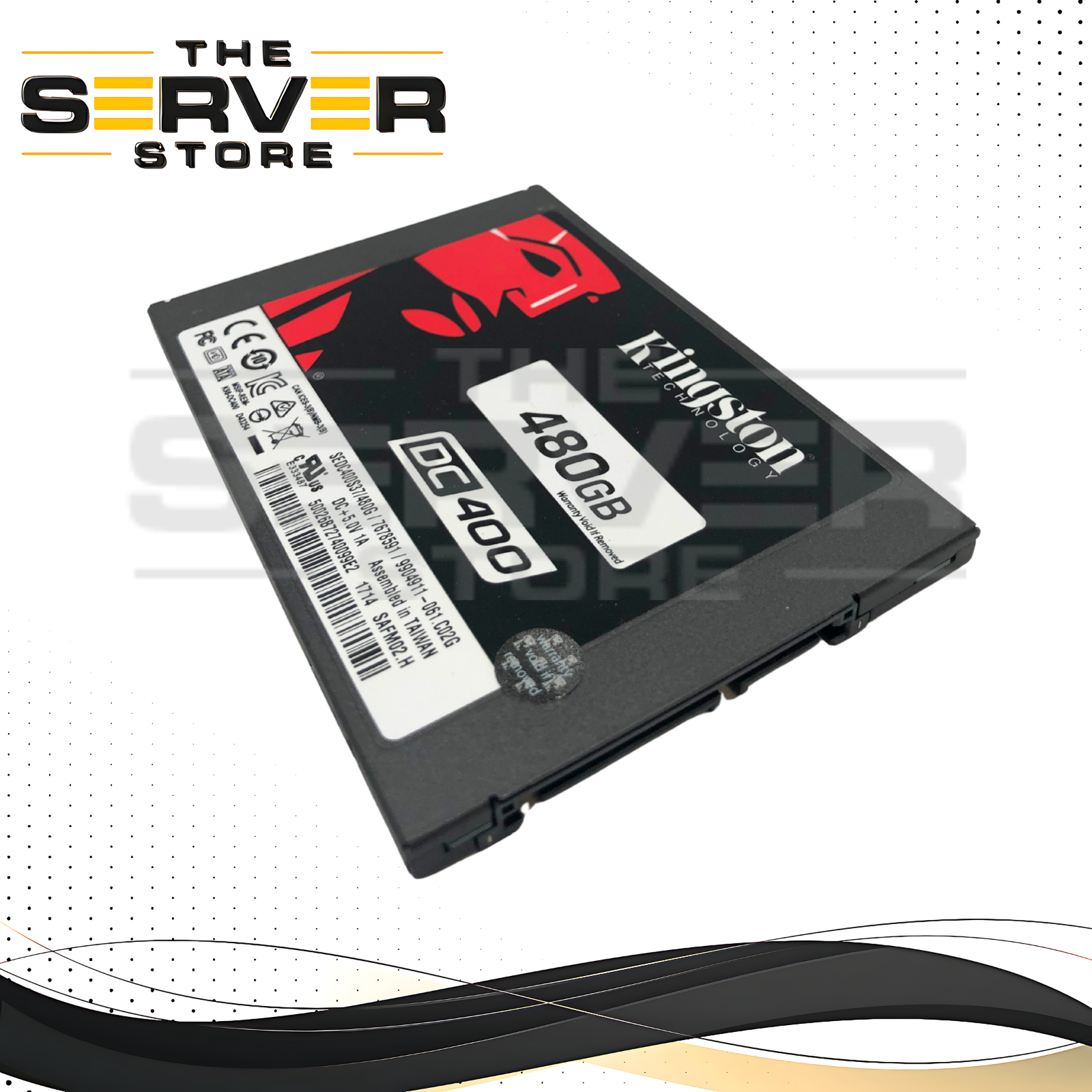 Kingston DC400 480GB 2.5" SATA 6Gb/s Enterprise SSD SEDC400S37-480G