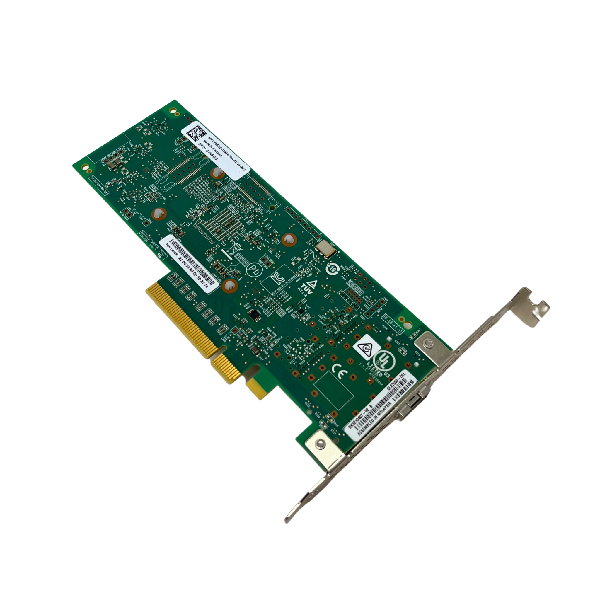 Dell QLogic QLE2690-DEL 16Gb FC SFP+ Single Port Host Bus Adapter (0YNFDG)