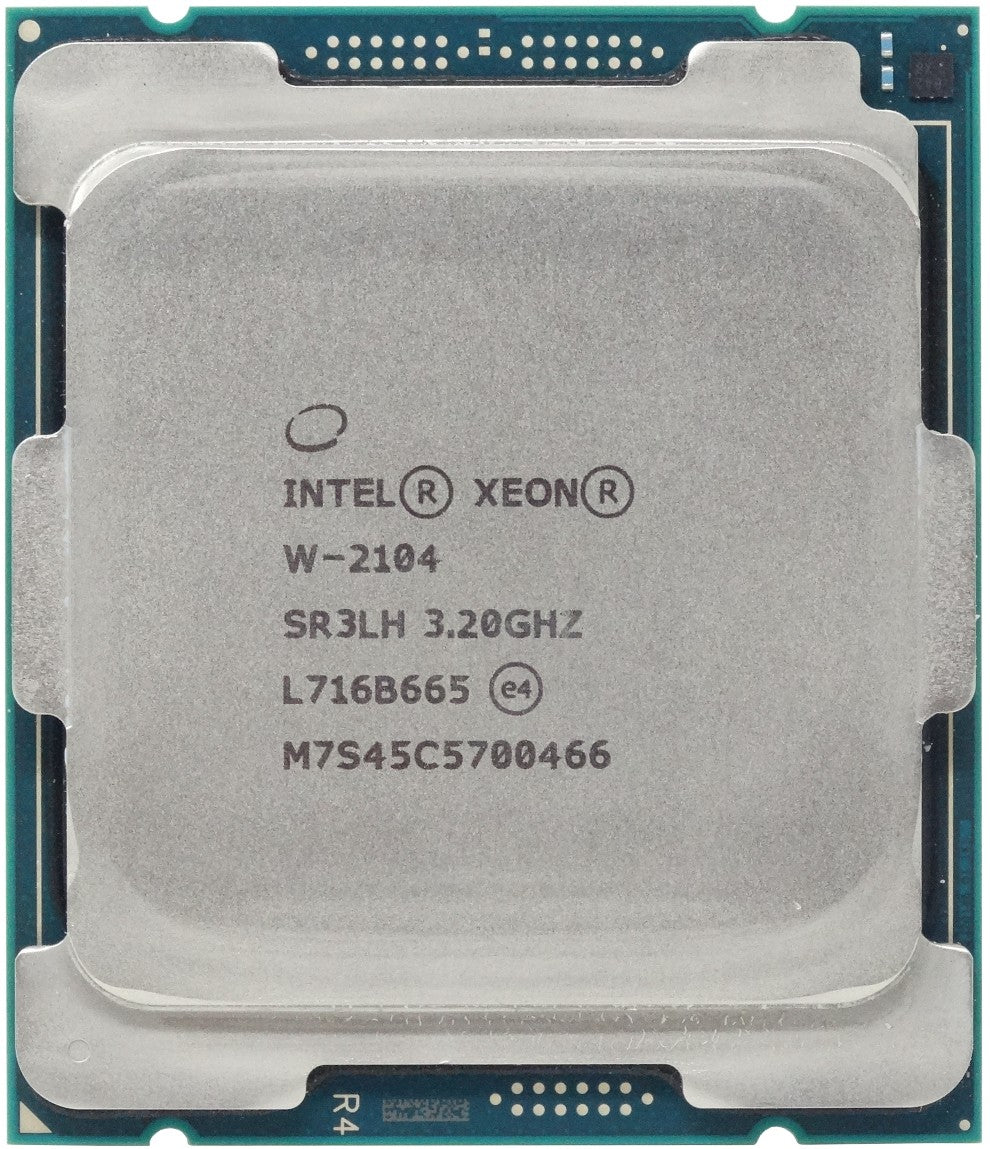 Intel Xeon W-2104 Quad Core 3.2GHz 8.25MB LGA 2066 CPU Processor (W-2104)