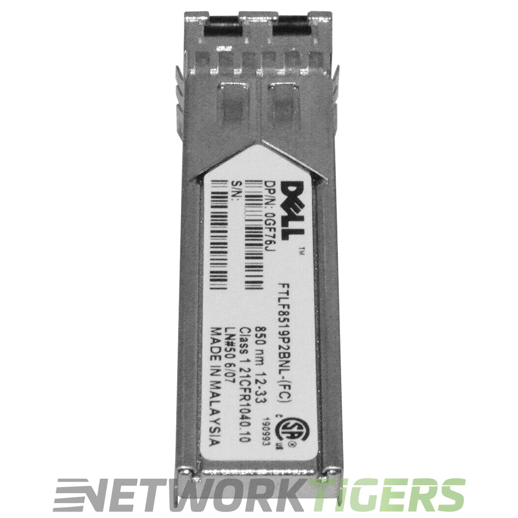 NEW Dell 0GF76J 1GB BASE-SX 850nm FTLF8519P2BNL MMF SFP Transceiver