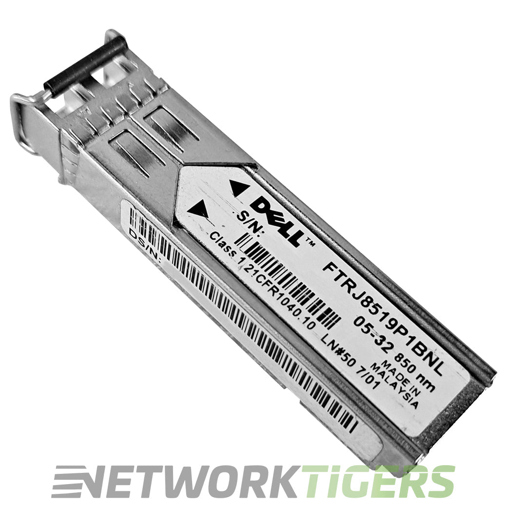 Dell FTRJ8519P1BNL 2GB Fibre Channel 850nm MMF Duplex LC SFP Transceiver