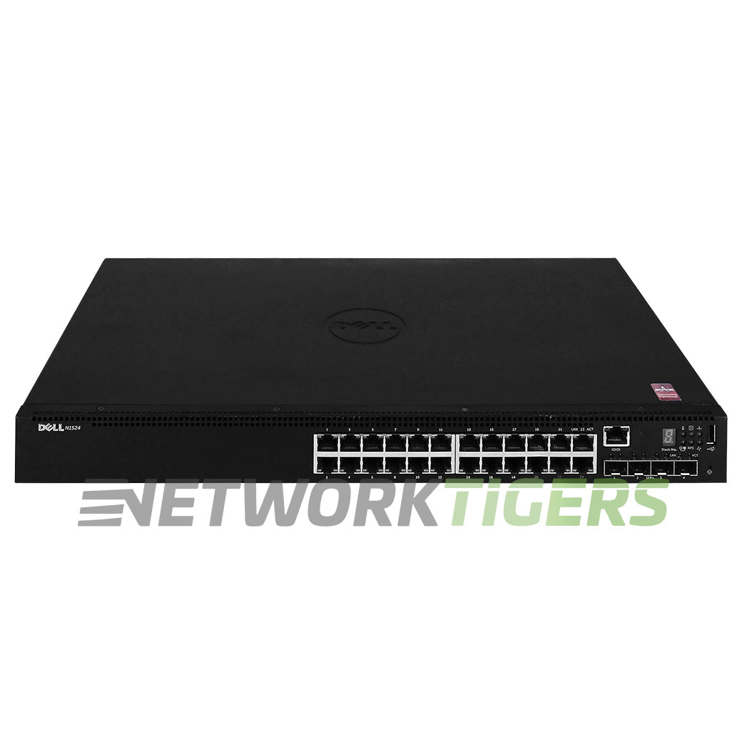 Dell N1524 N1500 Series 24x 1GB RJ-45 4x 10GB SFP+ EMC Switch