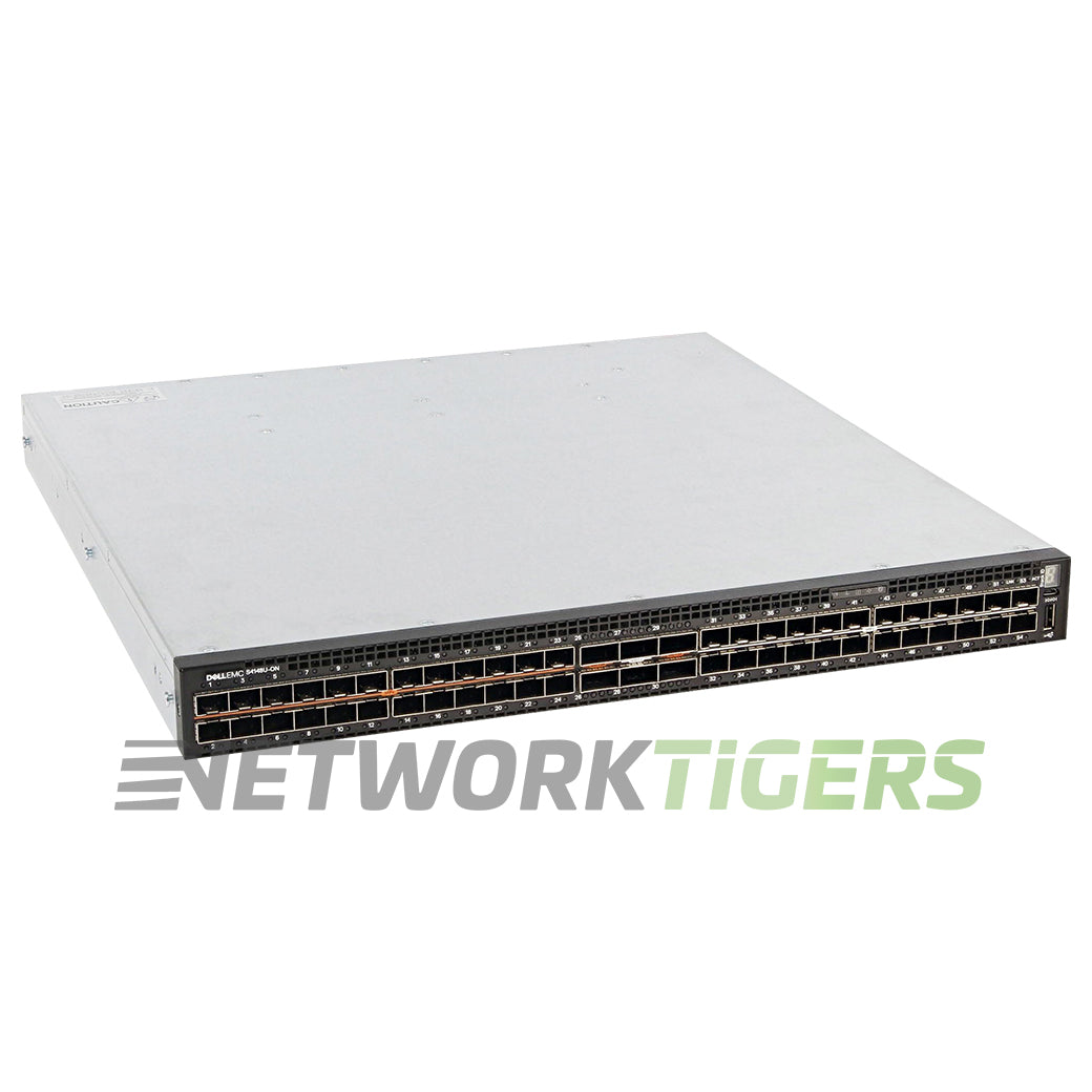 NEW Dell S4148U-ON 48x 24x Uni SFP+ 2x QSFP+ 4x QSFP28 F-B No OS10 Switch