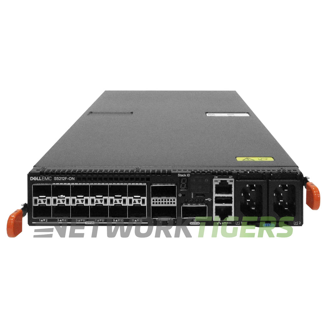 Dell S5212F-ON-RA 12x 25GB SFP28 3x 100GB QSFP28 Back-to-Front Air OS10 Switch