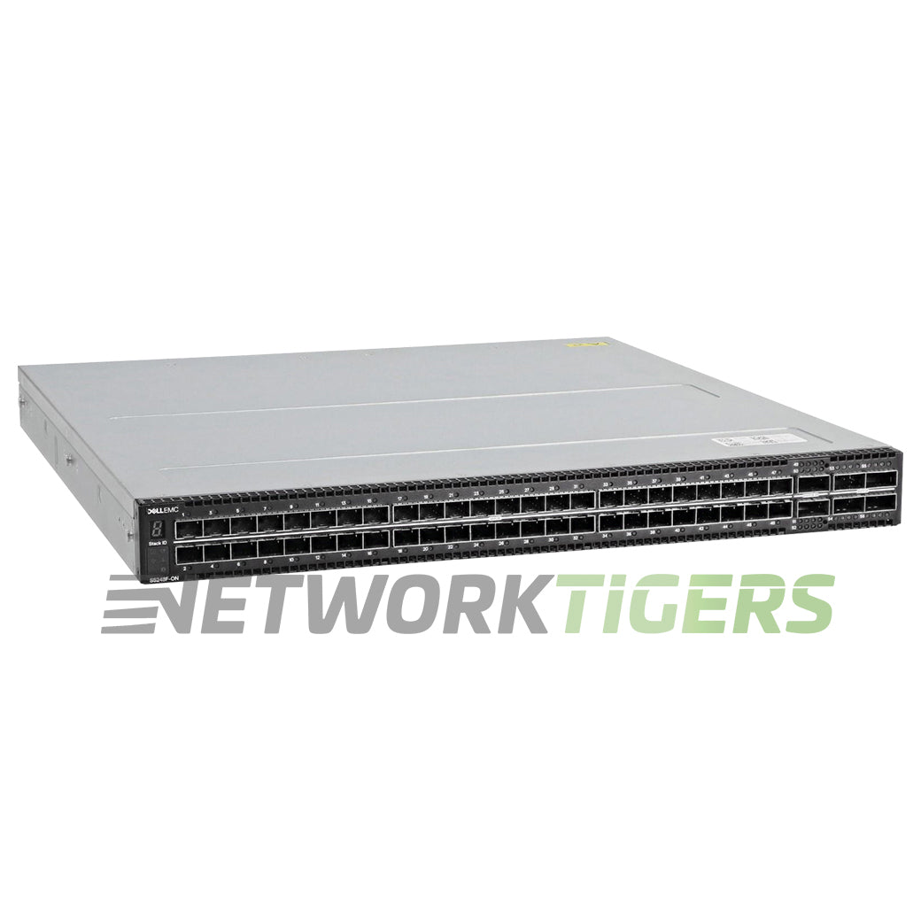 Dell S5248F-ON 48x 25GB SFP28 2x 200GB QSFP28-DD 4x QSFP28 F-B No OS10 Switch