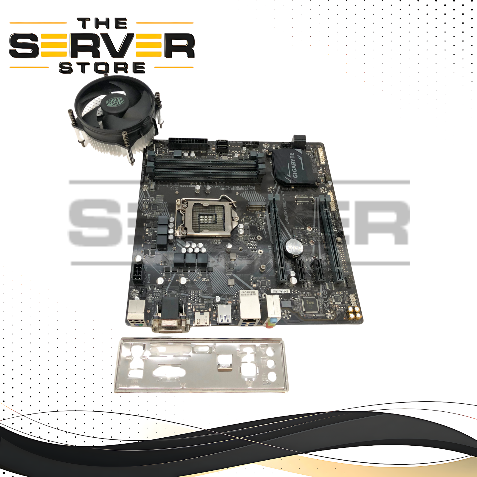 Gigabyte B460M DS3H V2 LGA 1200 Intel 10th/11th Gen mATX Motherboard W/ Heatsink
