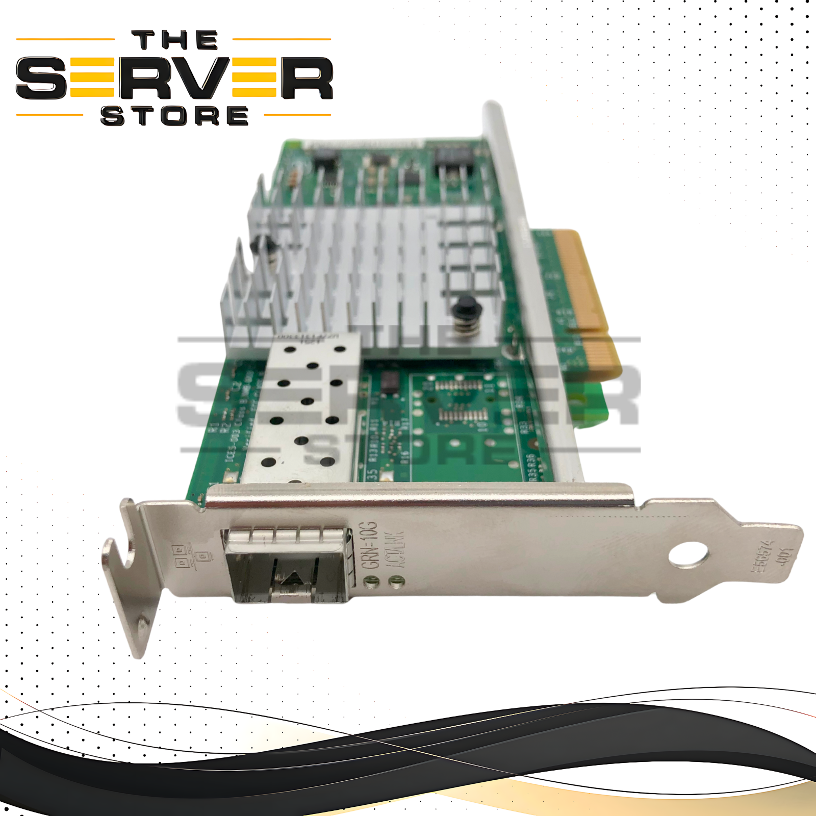 HPE Intel X520-SR1 1-Port 10 Gigabit per second (10Gb/s) SFP+ Single Port PCI-E 2.0 x8 Network Adapter with  713568-001.