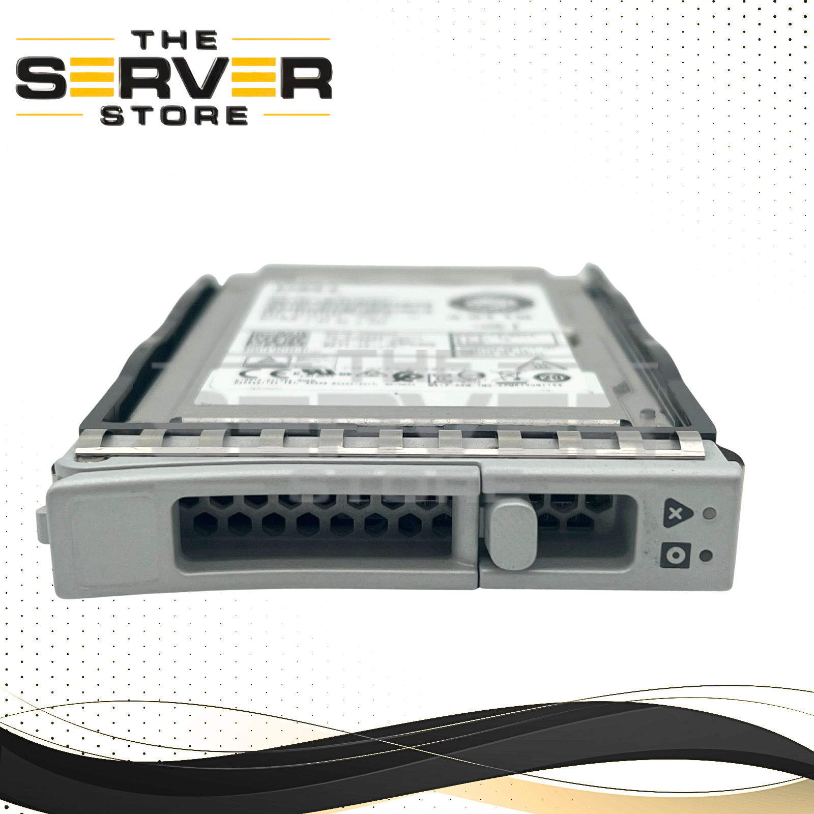 (New Open Box) Kioxia 3.84TB SAS 12G RI SFF 2.5" SSD PM5-R KPM5XRUG3T84 with SFF UCS tray for Cisco UCS Server