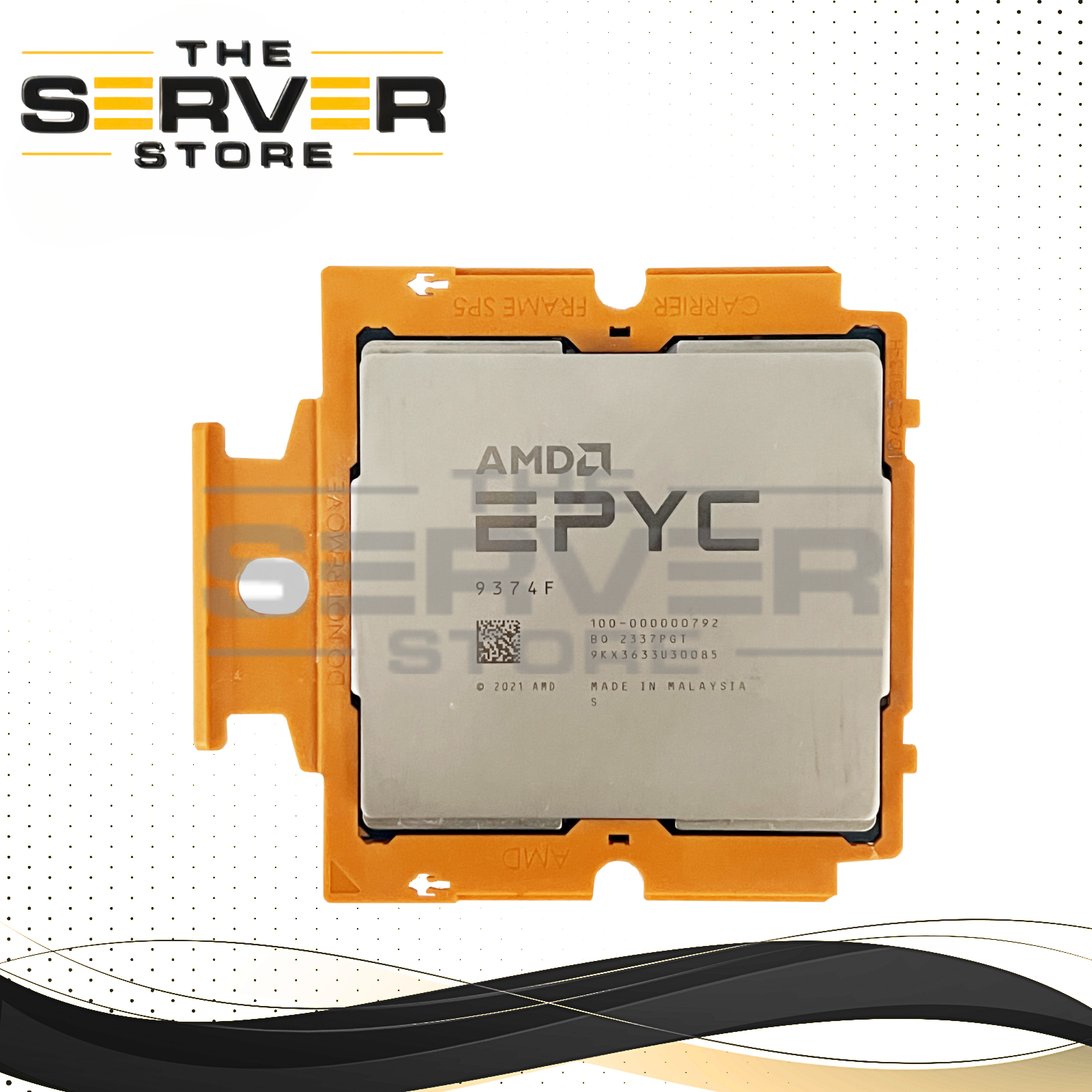 ( Dell Locked ) AMD EPYC 9374F 3.85GHz 32C 256MB DDR5 320W SP5 CPU  100-000000792