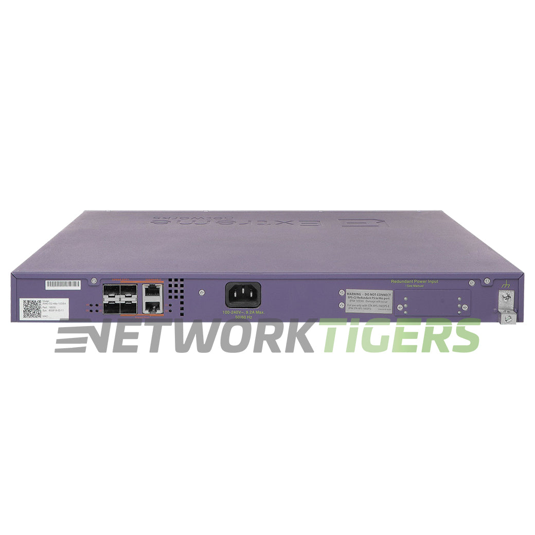 NEW Extreme 16535T 48x 1GB PoE+ RJ45 4x 1GB Combo 2x 10GB SFP+ (TAA) Switch