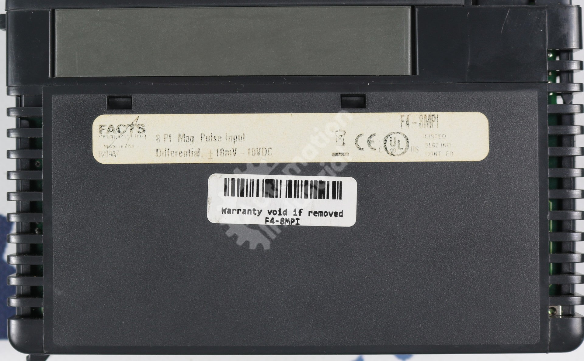 F4-8MPI by Facts Engineering Magnetic Pulse input Module DL405 DirectLOGIC 405
